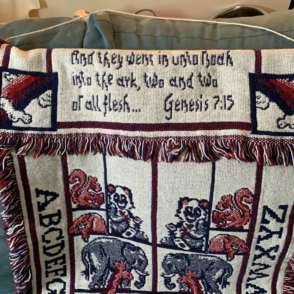 Vintage Knit Throw Wall Tapestry